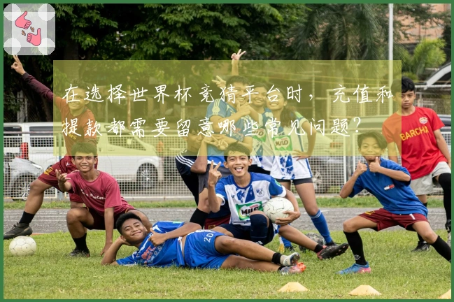 在选择世界杯竞猜平台时，充值和提款都需要留意哪些常见问题？